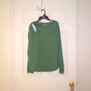 A fame green cuttout